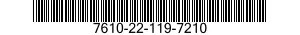 7610-22-119-7210 MANUAL,TECHNICAL 7610221197210 221197210