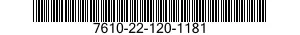 7610-22-120-1181 BOOK 7610221201181 221201181