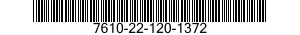 7610-22-120-1372 NATO ORDBOG,NBC TER 7610221201372 221201372