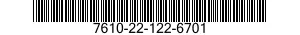 7610-22-122-6701 MANUAL,TECHNICAL 7610221226701 221226701