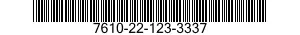7610-22-123-3337 MANUAL,TECHNICAL 7610221233337 221233337