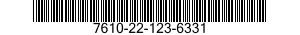 7610-22-123-6331 MANUAL,TECHNICAL 7610221236331 221236331