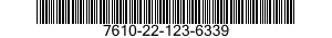 7610-22-123-6339 MANUAL,TECHNICAL 7610221236339 221236339