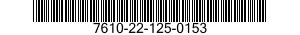 7610-22-125-0153 MANUAL,TECHNICAL 7610221250153 221250153
