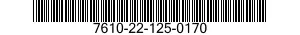 7610-22-125-0170 MANUAL,TECHNICAL 7610221250170 221250170