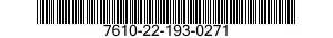 7610-22-193-0271  7610221930271 221930271