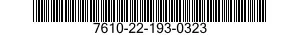 7610-22-193-0323  7610221930323 221930323