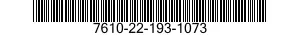 7610-22-193-1073  7610221931073 221931073