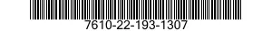 7610-22-193-1307  7610221931307 221931307