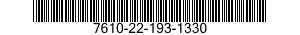 7610-22-193-1330  7610221931330 221931330