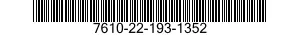 7610-22-193-1352  7610221931352 221931352