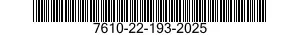 7610-22-193-2025  7610221932025 221932025