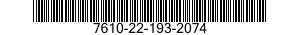 7610-22-193-2074  7610221932074 221932074