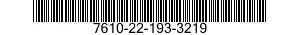 7610-22-193-3219  7610221933219 221933219