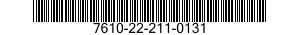 7610-22-211-0131  7610222110131 222110131