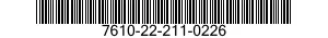 7610-22-211-0226  7610222110226 222110226
