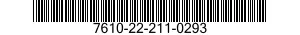 7610-22-211-0293  7610222110293 222110293