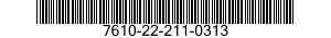 7610-22-211-0313  7610222110313 222110313