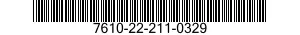7610-22-211-0329  7610222110329 222110329