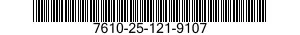 7610-25-121-9107  7610251219107 251219107