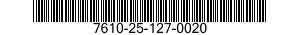 7610-25-127-0020  7610251270020 251270020