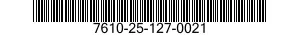 7610-25-127-0021  7610251270021 251270021