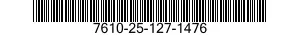 7610-25-127-1476  7610251271476 251271476