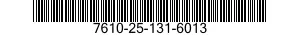 7610-25-131-6013  7610251316013 251316013