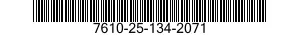 7610-25-134-2071 MANUAL,TECHNICAL 7610251342071 251342071