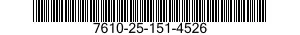 7610-25-151-4526 MANUAL,TECHNICAL 7610251514526 251514526