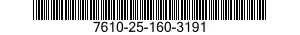 7610-25-160-3191 DOCUMENT,CODIFICATION 7610251603191 251603191