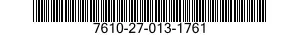 7610-27-013-1761 BOOK 7610270131761 270131761