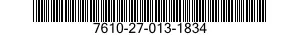 7610-27-013-1834 BOOK 7610270131834 270131834