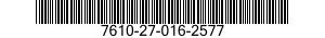 7610-27-016-2577 PARTS LIST 7610270162577 270162577