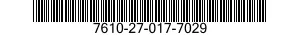 7610-27-017-7029 BOOK 7610270177029 270177029