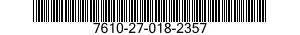 7610-27-018-2357 BOOK 7610270182357 270182357