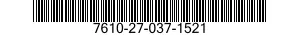 7610-27-037-1521 BOOK 7610270371521 270371521