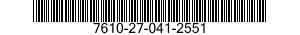 7610-27-041-2551 BOOK 7610270412551 270412551