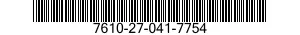7610-27-041-7754 BOOK 7610270417754 270417754