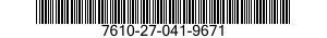 7610-27-041-9671 BOOK 7610270419671 270419671