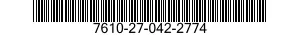 7610-27-042-2774 BOOK 7610270422774 270422774