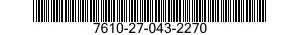 7610-27-043-2270 BOOK 7610270432270 270432270