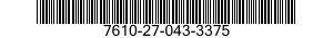 7610-27-043-3375 BOOK 7610270433375 270433375