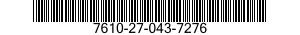 7610-27-043-7276 BOOK 7610270437276 270437276