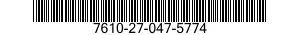7610-27-047-5774 BOOK 7610270475774 270475774