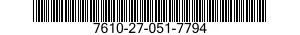 7610-27-051-7794 BOOK 7610270517794 270517794