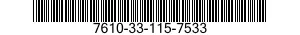 7610-33-115-7533  7610331157533 331157533