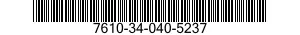 7610-34-040-5237 MANUAL,TECHNICAL 7610340405237 340405237