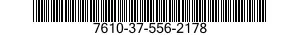 7610-37-556-2178  7610375562178 375562178