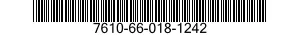 7610-66-018-1242 MANUAL,TECHNICAL 7610660181242 660181242